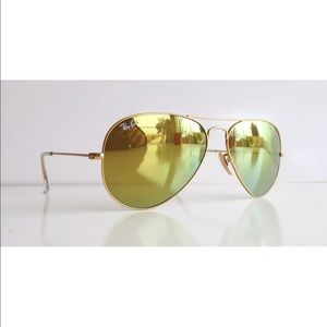 New Genuine Ray Ban 3025 112/93 Gold Yellow